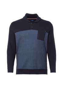 Tom Tailor, Herren Pullover, Rauchblau / Nachtblau