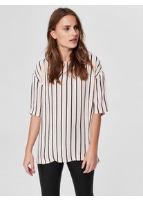 Selected Femme, Damen Bluse 'Alessa', Navy / Rosa