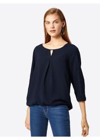 BETTY & CO Betty & Co, Damen Bluse, Dunkelblau