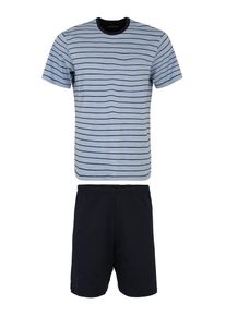 Schiesser, Herren Schlafanzug, Blau