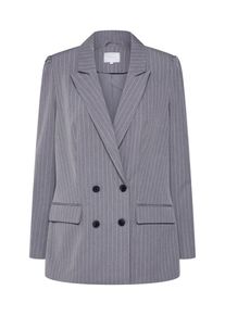 Vila, Damen Blazer 'PINSTRIPE', Grau