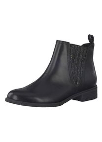 Marco Tozzi, Damen Chelsea Boots, Schwarz