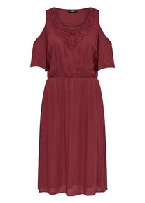 Only, Damen Kleid, Rostrot