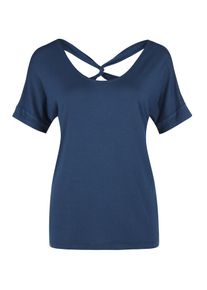 s.Oliver RED LABEL, Damen T-Shirt, Blaumeliert