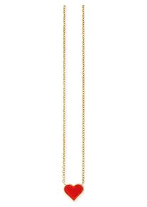 CAI Ca&iuml;, Damen Kette, Gold / Rot