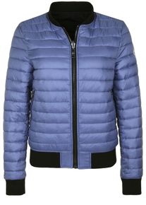 No. 1 Como, Damen Wendebomberjacke 'MERONE', Navy / Blaumeliert