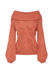 Vila, Damen Pullover, Koralle