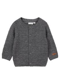 name it, M&auml;dchen Strickjacke, Grau