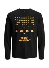 Jack & Jones JACK & JONES, Herren Shirt, Gelb / Schwarz