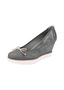 Heine, Damen Keilpumps, Grau