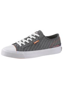 Superdry, Herren Sneaker 'Trophy Classic Low', Grau / Wei&szlig;