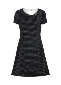 BOSS, Damen Kleid 'Ammy1', Schwarz / Weiß