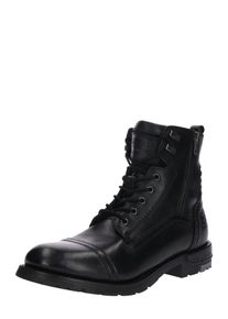 Bugatti, Herren Lederboots 'Sentra', Schwarz