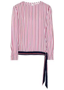 Eterna, Damen Bluse, Rot / Weiß