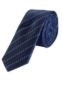 s.Oliver BLACK LABEL, Herren Krawatte, Blau / Nachtblau