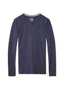 Tommy Hilfiger, Herren Tagesw&auml;sche (Oberteile) &raquo;Hilfiger henley ls&laquo;, Enzian