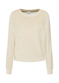 Only, Damen Pullover 'onlFREYA L/S O-NECK SWT', Beige