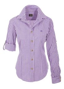 OS-Trachten, Damen Trachtenbluse, Helllila