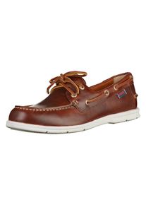 Sebago, Herren Halbschuhe, Rostbraun / Apricot / Wei&szlig;
