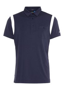 J. Lindeberg J.Lindeberg, Herren Poloshirt 'Dolph', Navy / Wei&szlig;