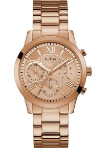 Guess, Damen Multifunktionsuhr 'SOLAR', Rosegold
