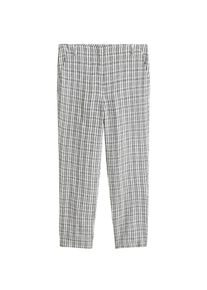 Mango, Damen Hose 'Faro', Hellgrau