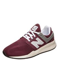 New Balance, Herren Sneaker 'MS247-MG-D', Graumeliert / Bordeaux / Weiß