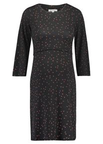 Queen mum, Damen Kleid 'Nursing', Rot / Schwarz