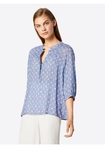 BETTY & CO Betty & Co, Damen Bluse, Blau / Rosa