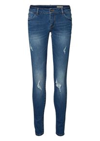 Véro Moda VERO MODA, Damen 'Five LW Skinny Fit' Jeans, Blue Denim