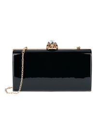 Heine, Damen Clutch, Schwarz