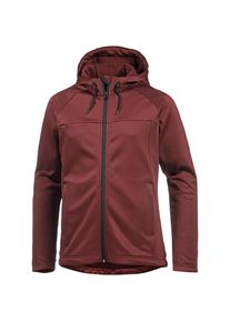 Scheck, Herren Fleecejacke, Weinrot