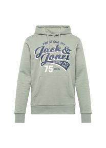 Jack & Jones JACK & JONES, Herren Sweatshirt, Navy / Pastellgr&uuml;n / Wei&szlig;