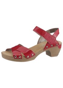 Rieker, Damen Sandalette, Rot