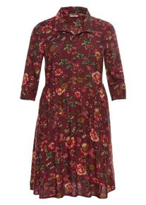 Joe Browns, Damen Blusenkleid, Mischfarben / Bordeaux