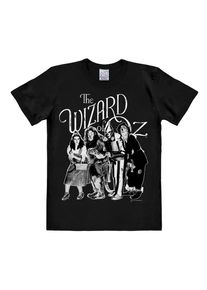 logoshirt, Herren T-Shirt 'Dorothy and Friends', Schwarz / Wei&szlig;