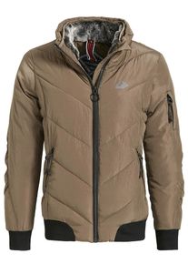 Khujo, Damen Jacke 'CIWANA', Brokat / Schwarz