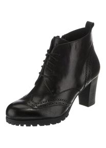 Caprice, Damen Schnürstiefeletten, Schwarz