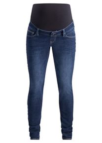 Queen mum, Damen Umstandsjeans 'Ella', Dunkelblau