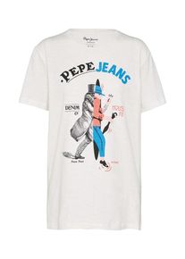 Pepe Jeans, Herren T-Shirt 'PARTON', Mischfarben / Wei&szlig;
