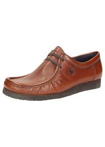 Sioux, Herren Mokassin 'Grashopper-H-141', Rostbraun / Dunkelbraun