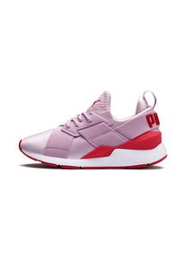 Puma, M&auml;dchen Sneaker 'Muse', Rosa / Hellrot
