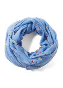 Tom Tailor, Damen Loopschal, Hellblau
