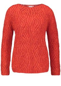 Gerry Weber, Damen Pullover, Orangerot