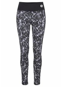 Lascana, Damen Leggings, Dunkelgrau / Schwarz