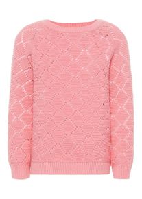 name it, M&auml;dchen Strickpullover, Hellpink