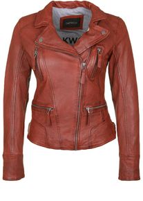 Oakwood, Damen Lederjacke 'CAMERA', Rostbraun