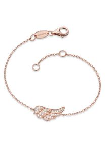 Engelsrufer, Damen Armband 'Flügel', Rosegold