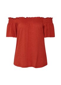 New Look, Damen Off-Shoulder Shirt, Rostrot
