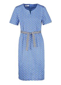 Gerry Weber, Damen Kleid, Himmelblau / Weiß